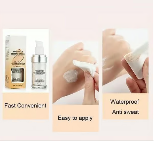 🎁 BUY 1 GET 1 FREE🔥 2025 Colour Changing Mature Skin Foundation